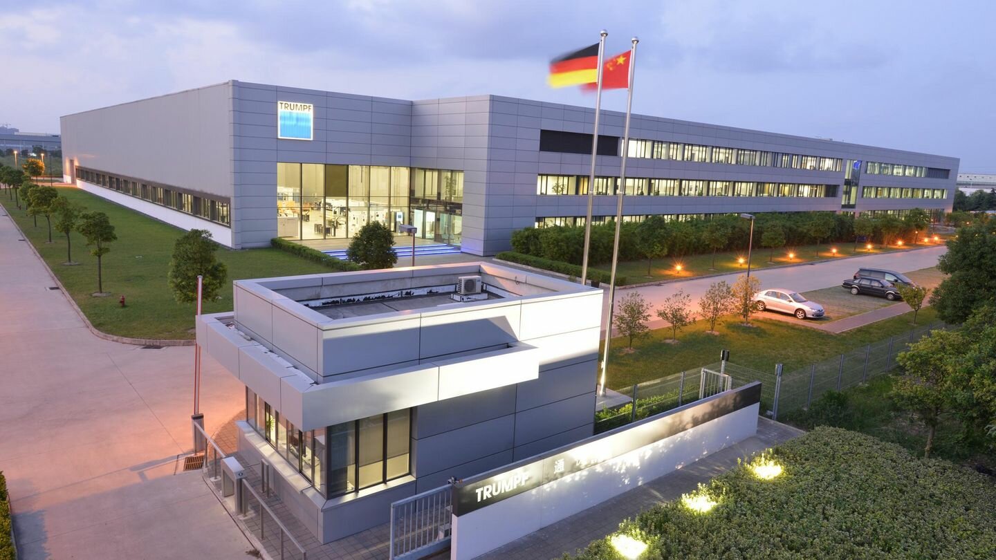 TRUMPF believes in the Chinese economy: machine manufacturer invests 20 million euros in Taicang and subsidiary JFY in Yangzhou