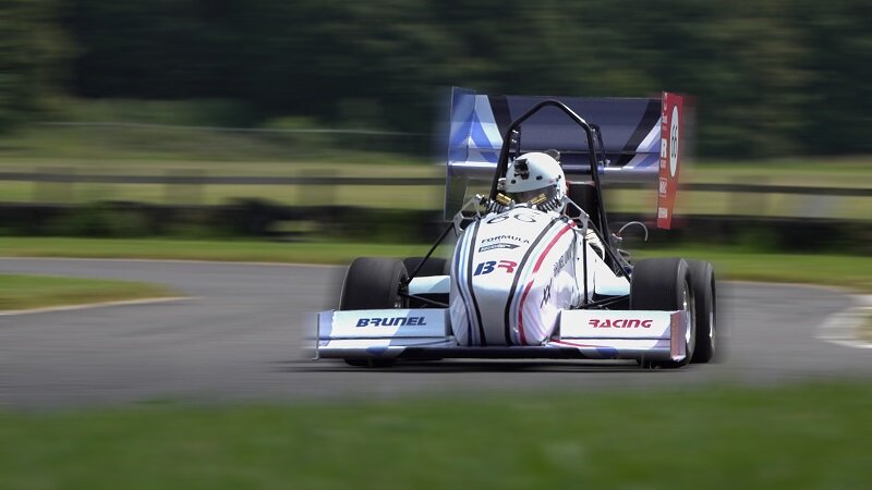 Renishaw supports Brunel Racing in Formula Student competition